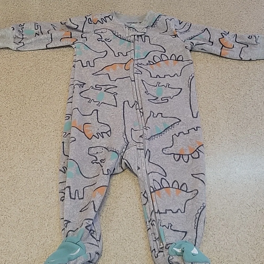 Carter's Warm Footie Pajamas 3 piece lot Size 9 Months